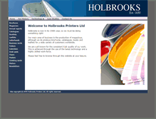 Tablet Screenshot of holbrooks.com